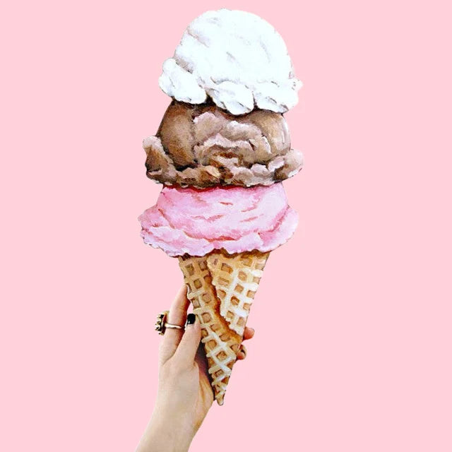 Ice Cream Triple Scoop